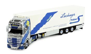 TEK83772 - SCANIA Next Gen. S730 Highline 4x2 mit LECHNER 3-Achs-Kühlauflieger