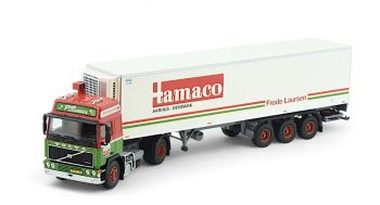 TEK85518 - VOLVO F12 Globetrotter 4x2 mit 3-Achs-Kühlanhänger FRODE LAURSEN
