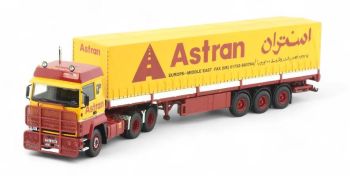 TEK86513 - FORD Transcontinental 4x2 mit 3-Achs-Curtainsider-Anhänger ASTRAN