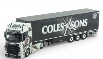 TEK87111 - SCANIA S-Serie 4x2 mit 3-achsigem Auflieger