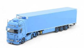 TEK87759 - SCANIA R Streamline Topline 6x2 mit 3-achsigem Kühlauflieger VOWA-ERINGER