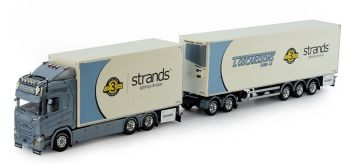 TEK80918 - SCANIA R 6x4 Trägerfahrzeug Anhänger Kühlschrank 2+3 Achsen