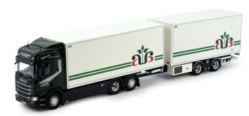 TEK81224 - SCANIA R Highline 6x2 Träger mit Anhänger 2 Achsen ALEX ANDERSEN