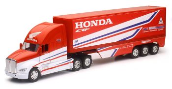 NEW10893 - KENWORTH mit 3-Achs-Anhänger – Team HONDA HRC