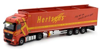 TEK82093 - MERCEDES Actros MP5 4x2 mit Anhänger 3 Achsen HERTSENS