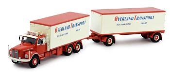 TEK82117 - SCANIA LS76 6x4 starr mit Anhänger 2 Achsen OVERLAND