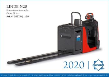 CON2627/0 - LINDE N20 Elektrotrolley Maßstab: 1/25