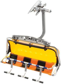 JC86150 - Orange-schwarzer 6er-Sessellift
