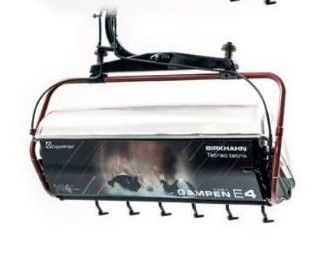 JC86501-4 - Sessellift 6 Personen GAMPENBAHN coq noir