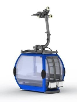JC88005 - Blaue Gondel Omega IV für 10 Personen