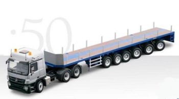 CON72155 - MERCEDES ACTROS MP3 6x4 GOLDHOFER Mit Anhänger 6 Richtungsachsen