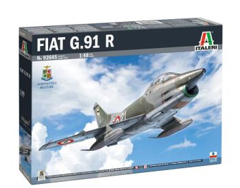 ITA92645 - FIAT G.91 R Aufklärungsflugzeug zum Zusammenbauen und Bemalen