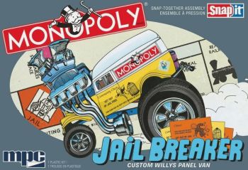 MPC946M/12 - Jail Breaker Custom Willys – MONOPOLY zum Zusammenbauen