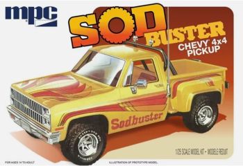 MPC972/12 - CHEVROLET Stepside Pick-up 1981 – Sod Buster zum Zusammenbauen und Bemalen