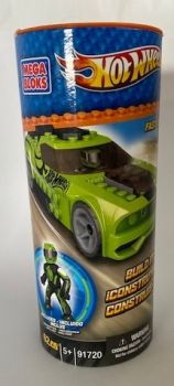 MEGA91720 - Grüner Hotwhells-Rennwagen mit Charakter