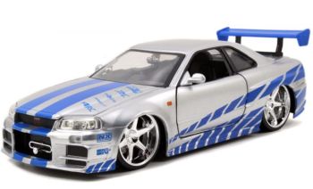 JAD97158 - NISSAN Skyline GT-R grau 2002 FAST & FURIOUS