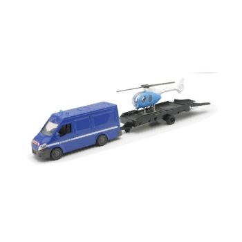 NEW19915C - Gendarmerie-LKW und Hubschrauber-Set