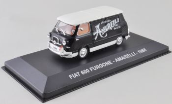 NET0027 - FIAT 600 1958 Italienische Kirchenwerbung AMARELLI