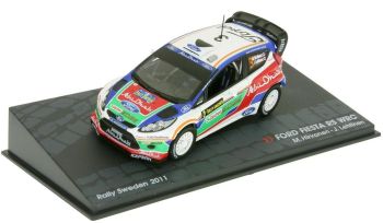 AKI0085 - FORD Fiesta RS WRC #3 Rallye Schweden 2011 M.Hirvonen / J.Lehtinen