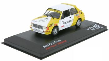 AKI0157 - SEAT Fura Crono #1 gelb und weiß Juan Kura Villacieros Copa fura 1983