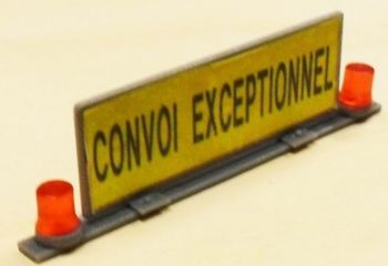 ART04615-2 - Dachplatte Außergewöhnlicher Konvoi + Rundumleuchte
