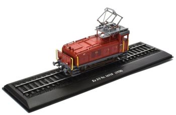 ATL7153116 - Elektrische Rangierlok EE 3/3 Halbschuh Schweizer Netz der SBB aus der Serie Lokomotiven der Welt ohne Funktion