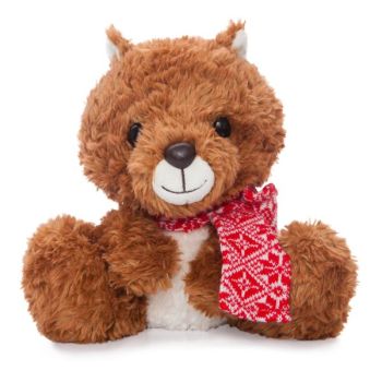 AUR09870 - Kuscheltier Eichhörnchen - 22 cm