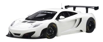 AUT81341 - MCLAREN MP4-12C GT3 (2011) Weißer Maßstab: 1/18