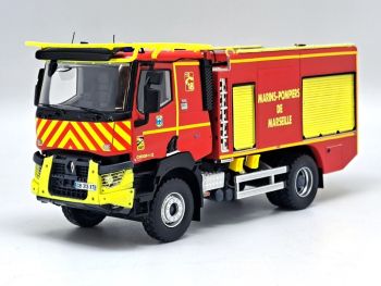 ALERTE0130 - RENAULT K430 Gimaex CMOGP BMPM - Feuerwehr Marseille - Serie limitiert auf 350 Stück.