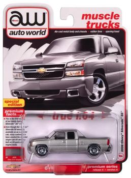 AWSP163/24A - CHEVROLET Silverado SS 2006, Silber, Blisterverpackung