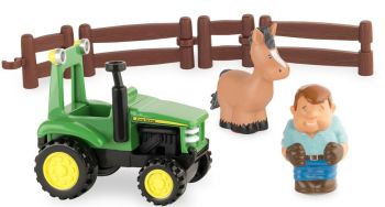 BRI43067 - Farm-Set mit JOHN DEERE Traktor und Zubehör