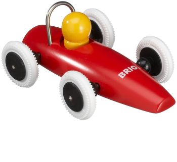 BRIO30077 - Roter Rennwagen aus Holz
