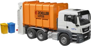 BRU3762 - MAN TGS 6x4 Mülltonne orange