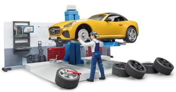 BRU62110 - Garagenbox mit Mechaniker