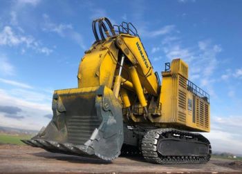 BYM21001 - Hochlöffelbagger KOMATSU PC8000-6 Elektrisch gesalzene Version