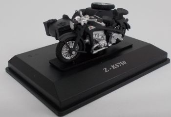 CAR245C - ZUNDAPP Z-KS750 Beiwagen schwarz