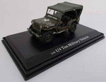 CAR4-91870 - JEEP US Army bedeckt 1/4 Tonne Militärfahrzeug 6. Juni 1944 D-Day