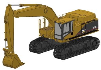 CCM350L - Bagger CATERPILLAR 350L DELAI A VENIR
