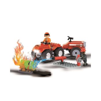 COB1472 - Feuerwehr Quad mit 2 Charakteren - 90 Teile