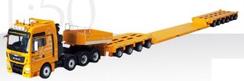 CON76189 - MAN TGX XXL 8x4 mit Getriebeträger GOLDHOFER 6+4 Achsen SCHMIDBAUER