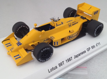 RECR70184 - LOTUS 99TB #11 6. GP F1 Japan 1987 S.Nakajima