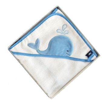 DC3660 - BATH CAPE - Blauwal