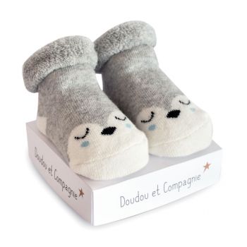 DC3706-04 - Babysocke für Babys - Grau