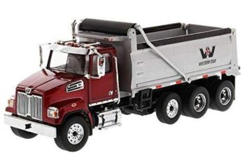 DCM71032 - WESTERN STAR 4700SF Kipper 4 Achsen Rot