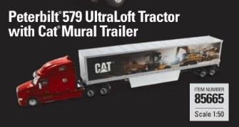 DCM85665 - PERTERBILT 579 mit Anhänger CATERPILLAR
