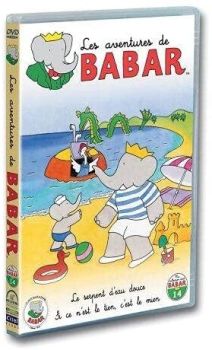 DVDDV1561 - DVD Die Abenteuer von Babar Nr. 14 2 Folgen Die Süßwasserschlange / Wenn es nicht deins ist; ist es meins