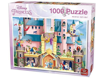 KING55917 - 1000 Teile Puzzle Disney Princess Der magische Palast
