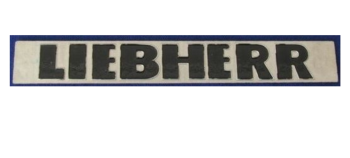 YCC667 - 6 Logo für Kran LIEBHERR LR1750