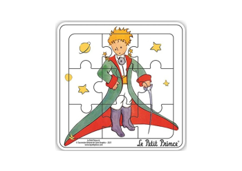 MGM865007-B - Holzrahmenpuzzle 9 Teile DER KLEINE PRINZ mit seinem Schwert