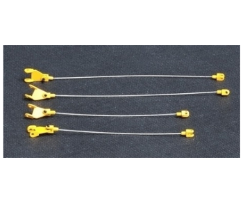 YCC783C-2 - Pfeil-Metallkabel für LG 1550 Gelb RAL1007